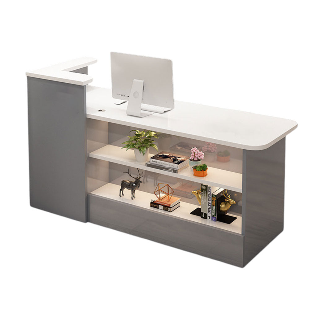 Compact Reception Desk Boutique Service Counter Beauty Salon Front Desk Shop