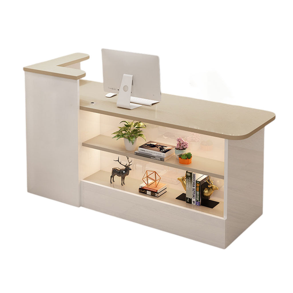Compact Reception Desk Boutique Service Counter Beauty Salon Front Desk Shop