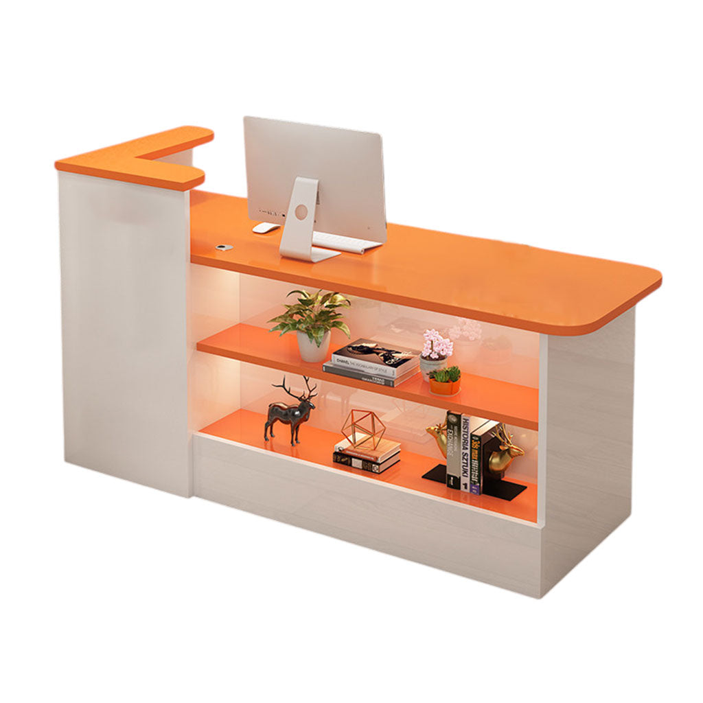 Compact Reception Desk Boutique Service Counter Beauty Salon Front Desk Shop