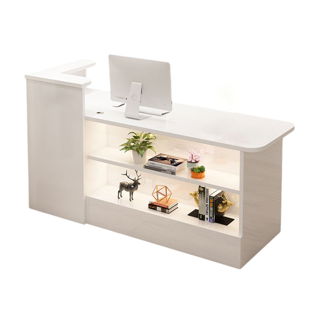 Compact Reception Desk Boutique Service Counter Beauty Salon Front Desk Shop