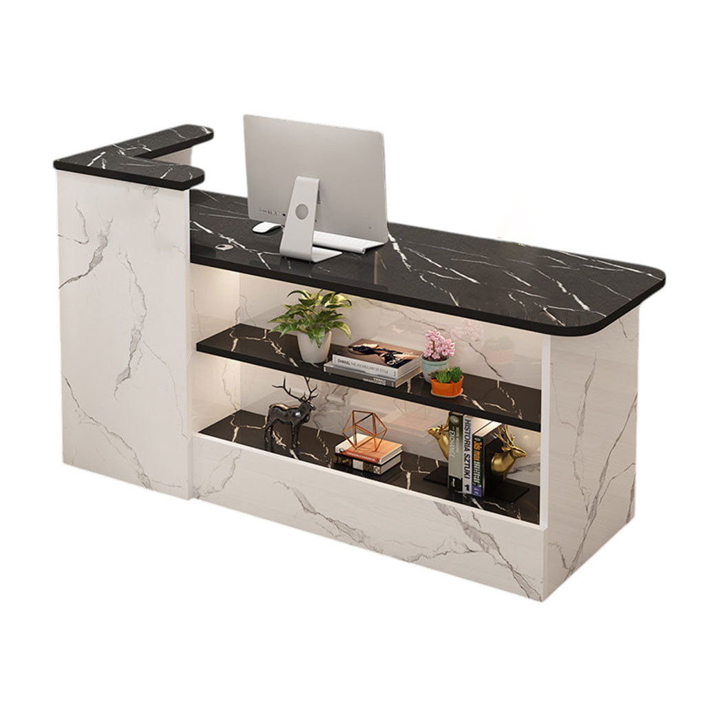 Compact Reception Desk Boutique Service Counter Beauty Salon Front Desk Shop