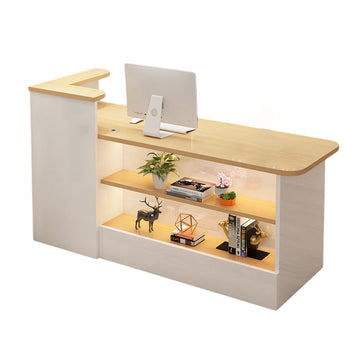 Compact Reception Desk Boutique Service Counter Beauty Salon Front Desk Shop