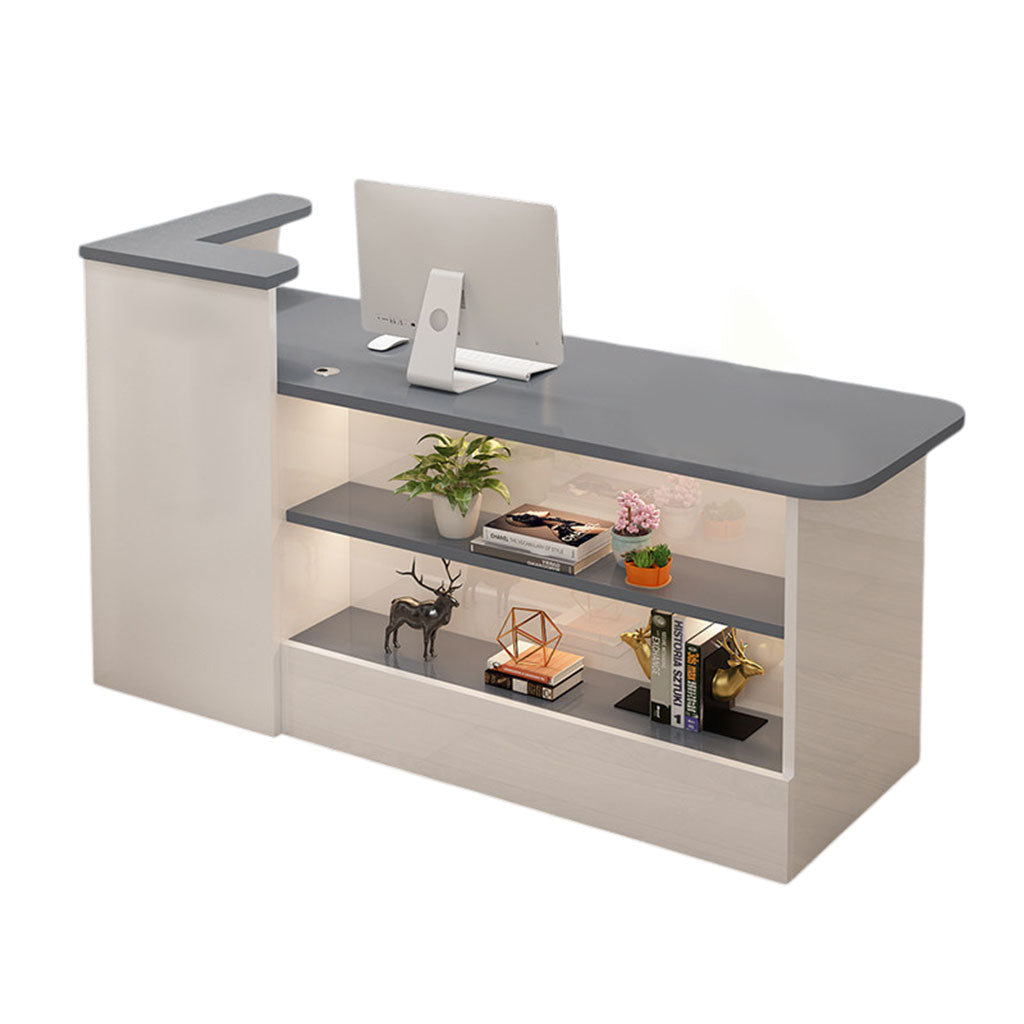 Compact Reception Desk Boutique Service Counter Beauty Salon Front Desk Shop
