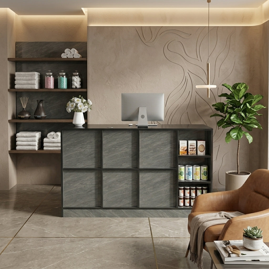 Compact Bar Counter Hairdresser Salon Desk Cafe Restaurant Front Boutique Shop