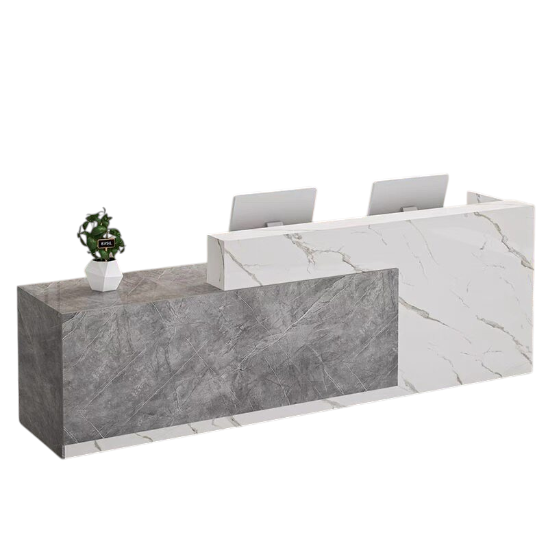 Corporate Reception Desk Boutique Counter Salon Service Desk Compact Bar Table