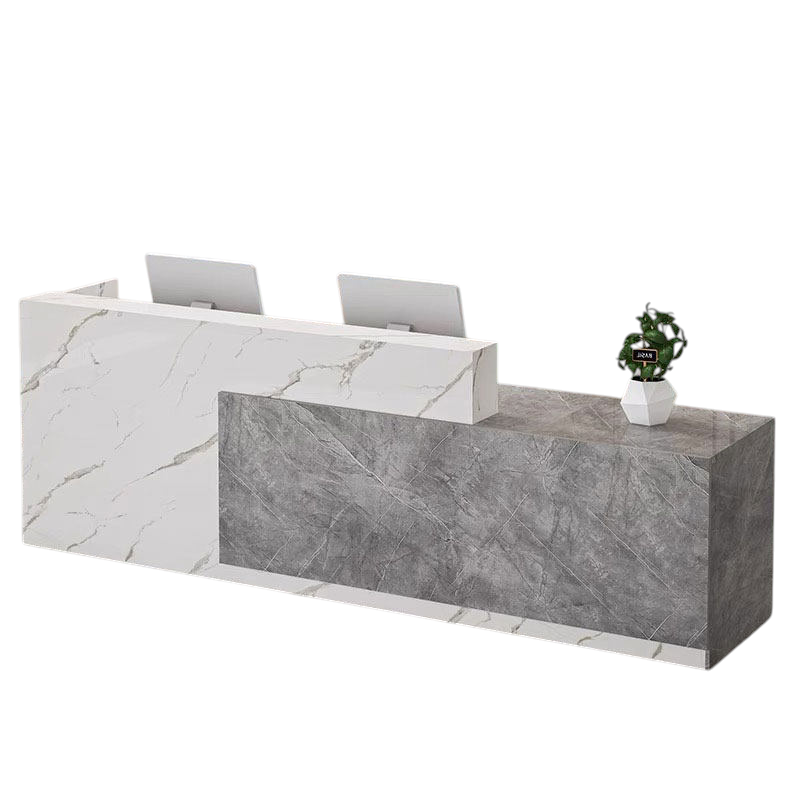 Corporate Reception Desk Boutique Counter Salon Service Desk Compact Bar Table