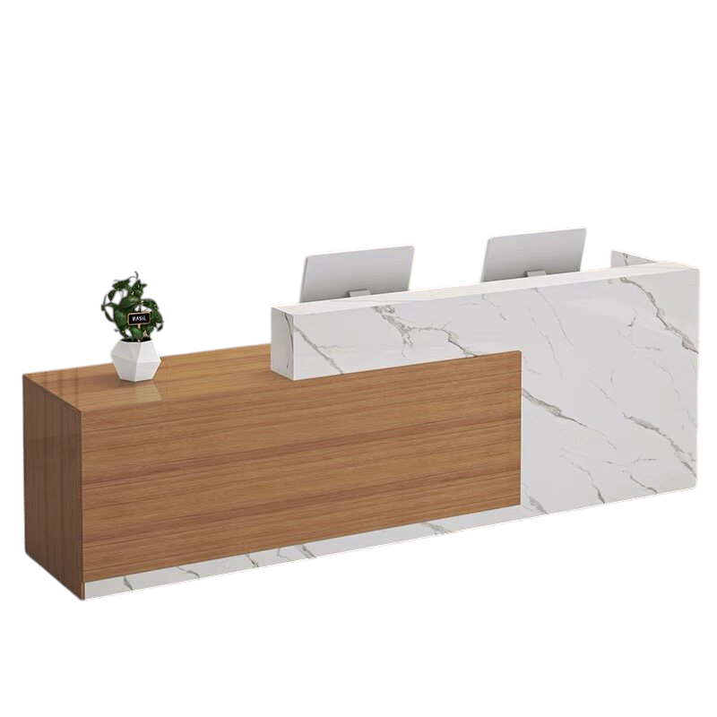 Corporate Reception Desk Boutique Counter Salon Service Desk Compact Bar Table