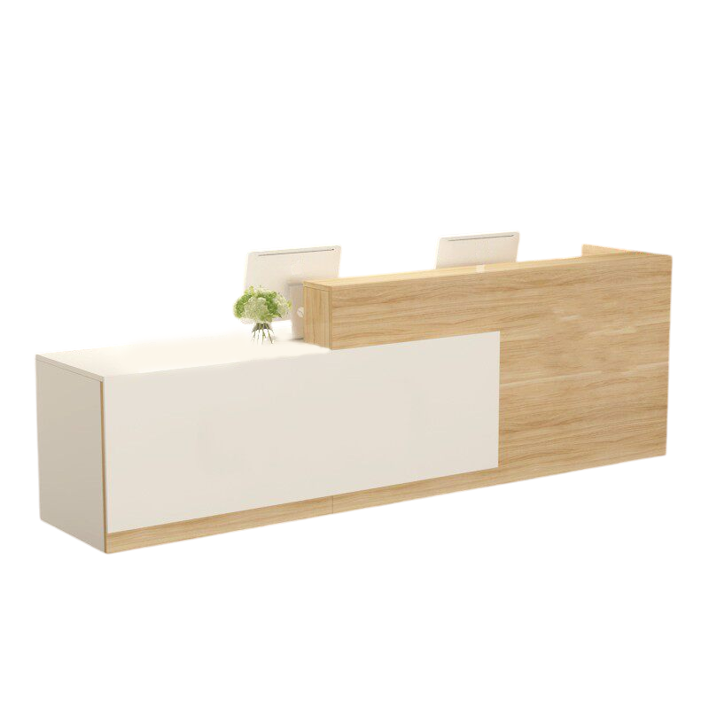 Corporate Reception Desk Boutique Counter Salon Service Desk Compact Bar Table