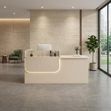 Corporate Reception Desk Hotel Lobby Counter Boutique Bar Desk Compact Salon