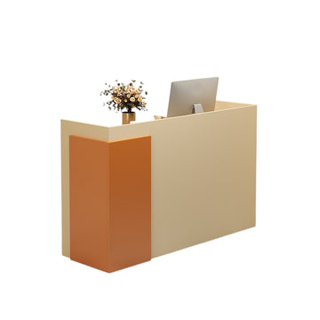 Compact Reception Desk Boutique Bar Counter Salon Front Table Shop 60-120cm