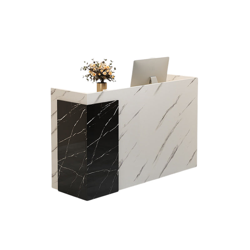 Compact Reception Desk Boutique Bar Counter Salon Front Table Shop 60-120cm