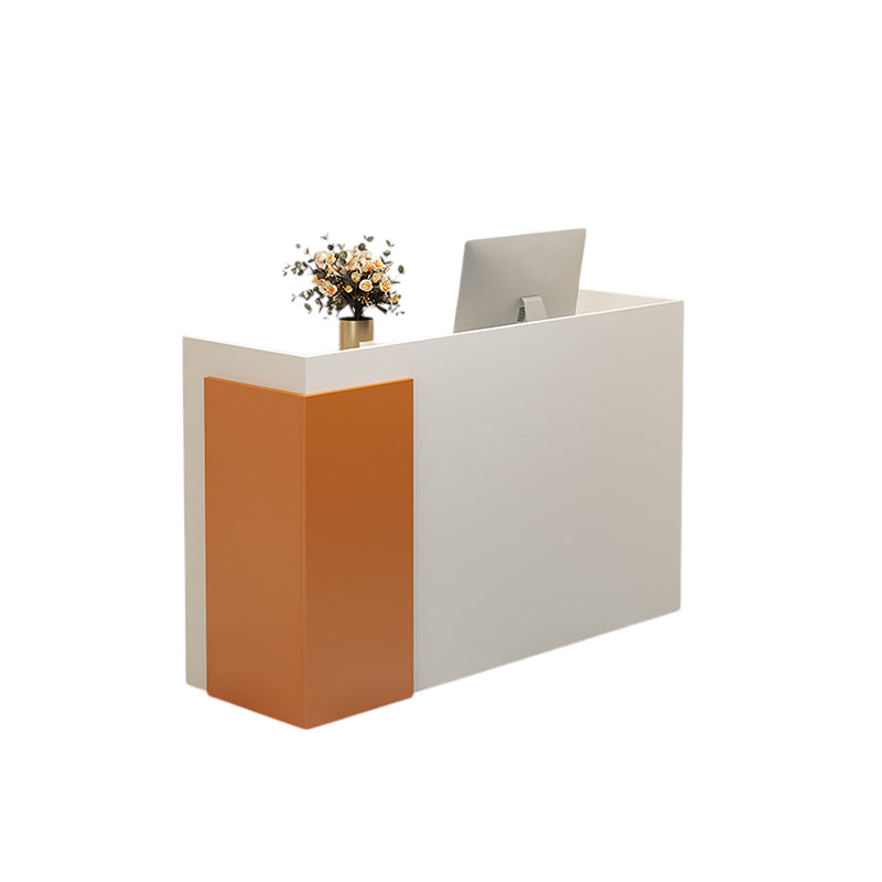 Compact Reception Desk Boutique Bar Counter Salon Front Table Shop 60-120cm