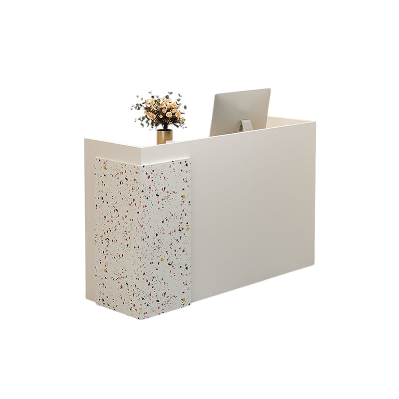 Compact Reception Desk Boutique Bar Counter Salon Front Table Shop 60-120cm