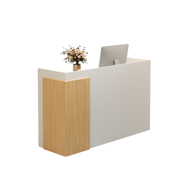 Compact Reception Desk Boutique Bar Counter Salon Front Table Shop 60-120cm