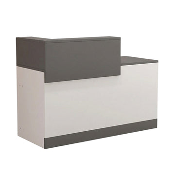 Flat Pack Reception Desk Melamine Office Counter Compact Bar Boutique Salon