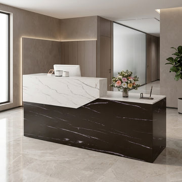 Compact Reception Desk Retail Counter Storage Convenience Shop Bar 100-400cm