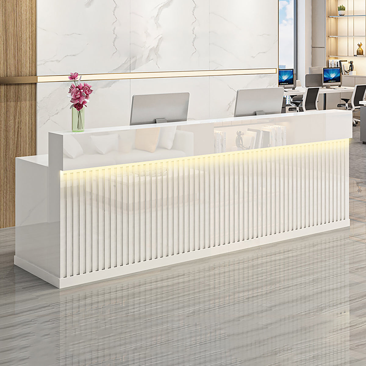Modern Reception Counter for Salons, Shops & Offices Front Desk BDLFurniture