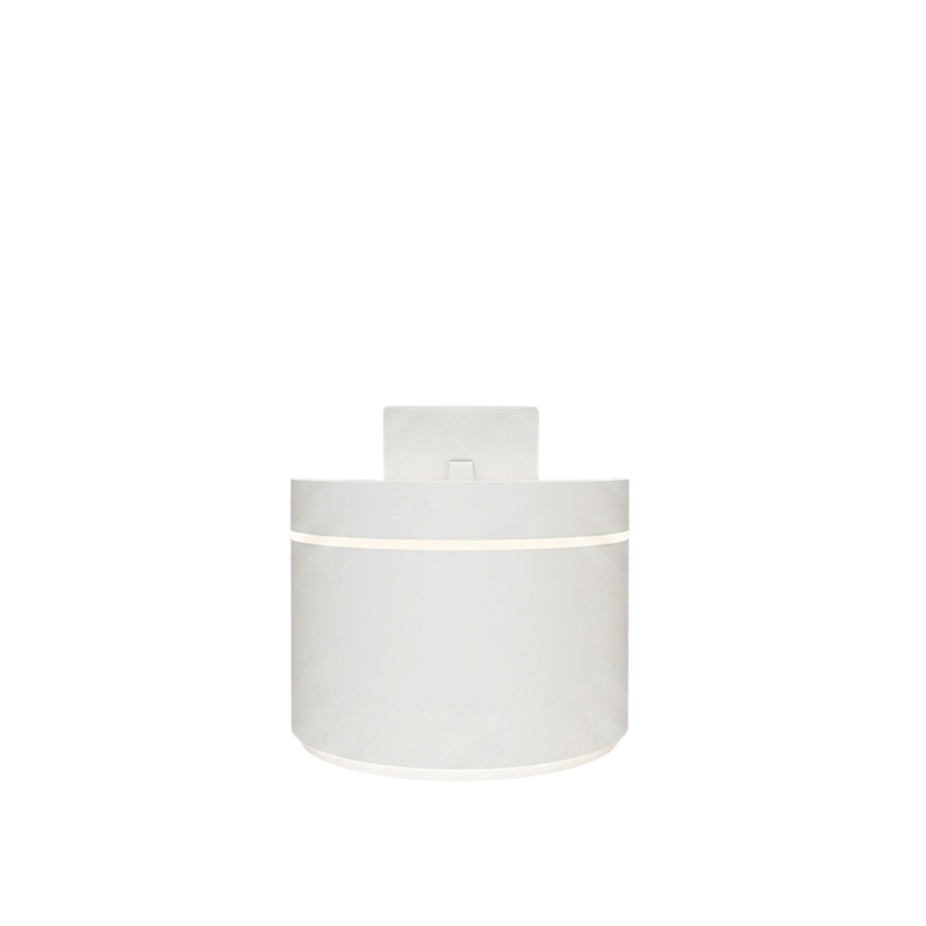 Small Semi-Circular White Reception Desk – Gloss Finish Front Counter for Shops & Salons