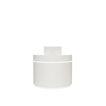 Small Semi-Circular White Reception Desk – Gloss Finish Front Counter for Shops & Salons