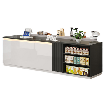 Modern Reception Counter for Bubble Tea Shops, Convenience Stores & Small Businesses