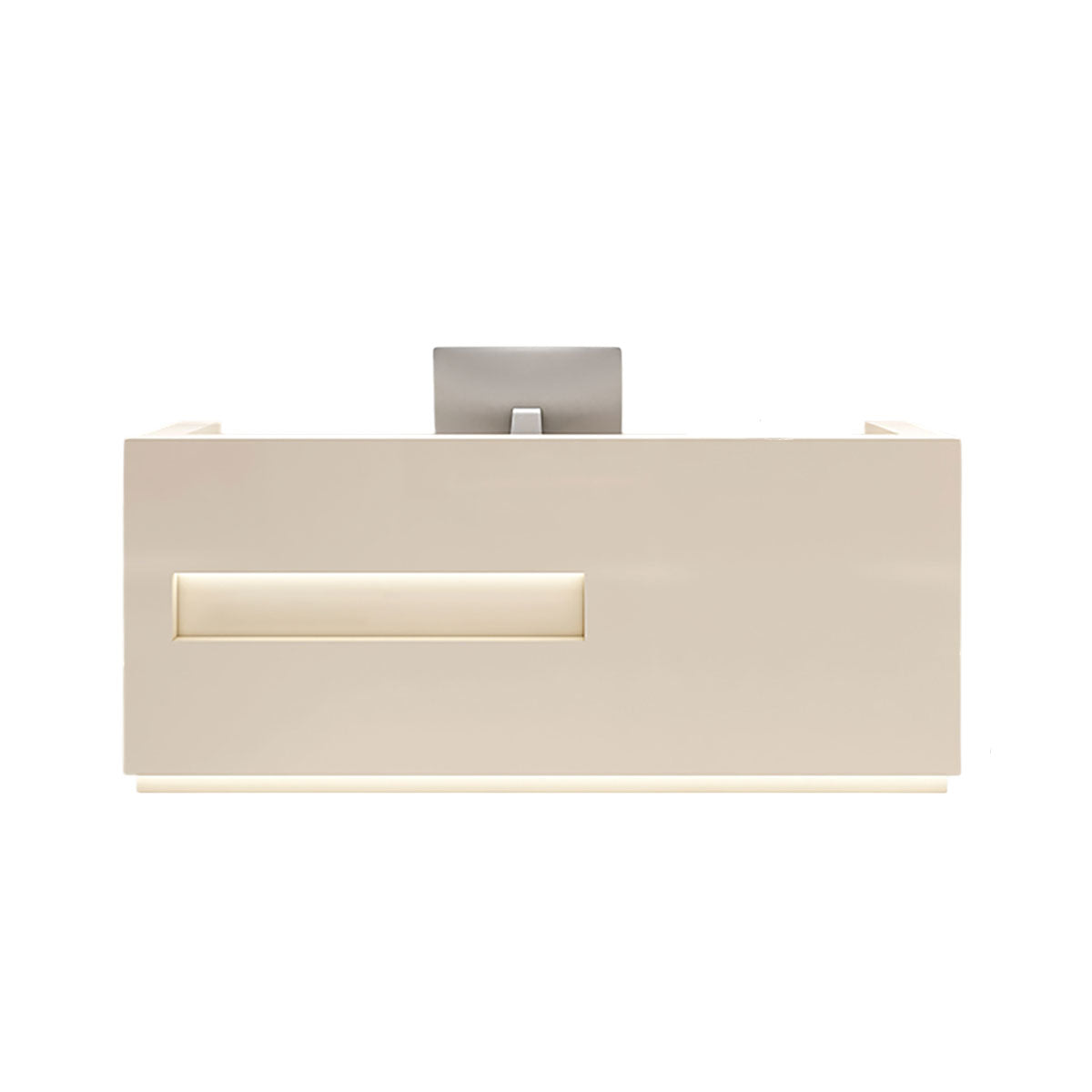 Modern Reception Desk – Compact Front Desk for Boutiques, Salons and Small Stores