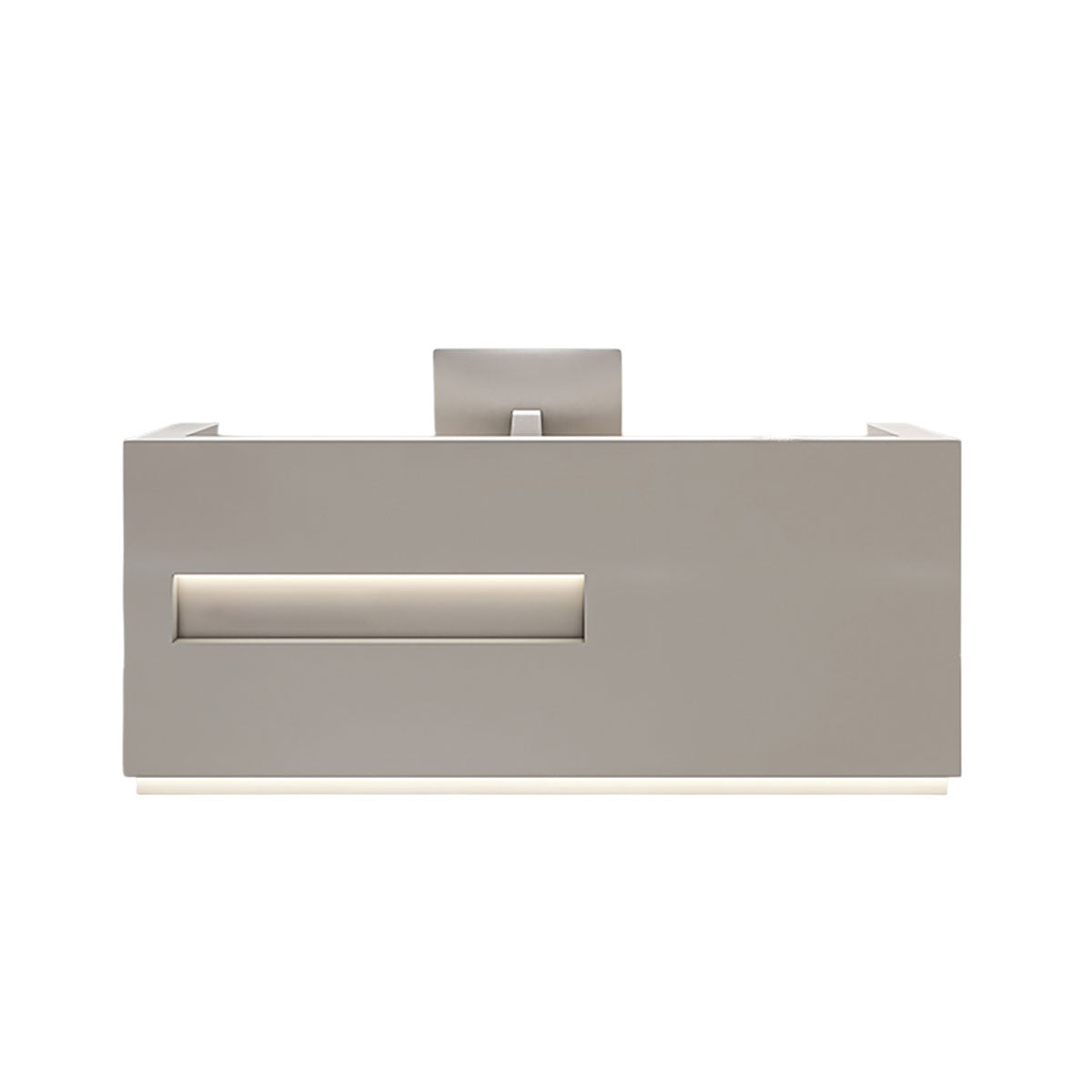 Modern Reception Desk – Compact Front Desk for Boutiques, Salons and Small Stores