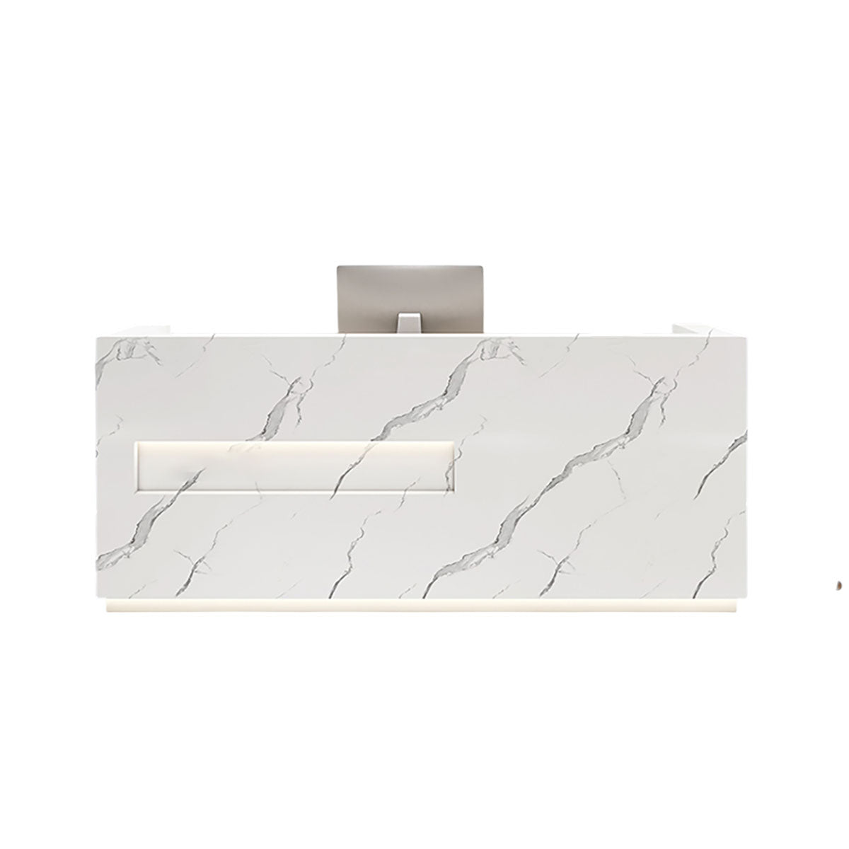 Modern Reception Desk – Compact Front Desk for Boutiques, Salons and Small Stores