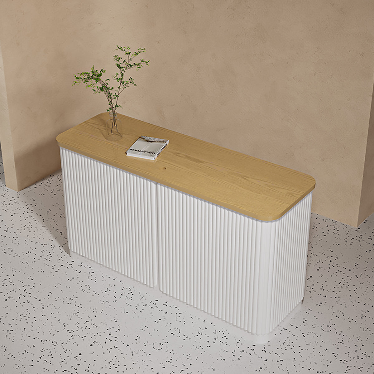 Modern Reception Desk White Front Desk BDLFurniture Reception Counter