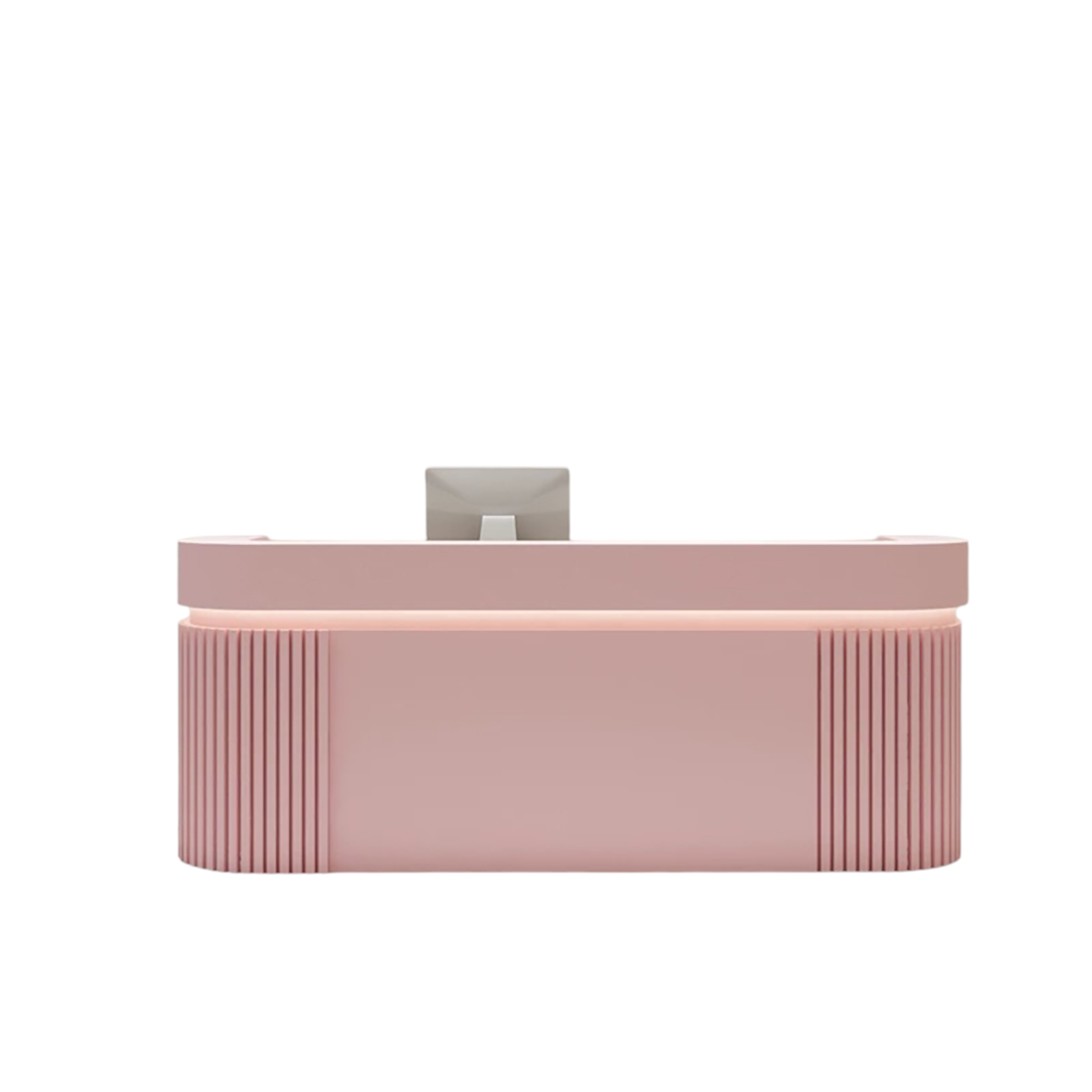 Curved Reception Desk – Custom Front Desk for Boutiques, Cafes, Salons and Offices Fully Assembled