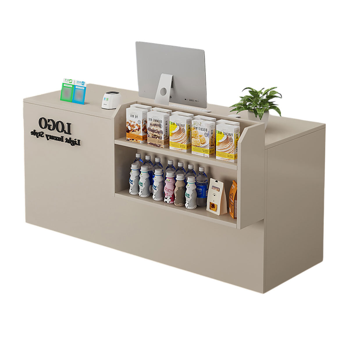 Reception Desk Bar Counter Checkout Counter Beauty & Store Front Desk BDLFurniture