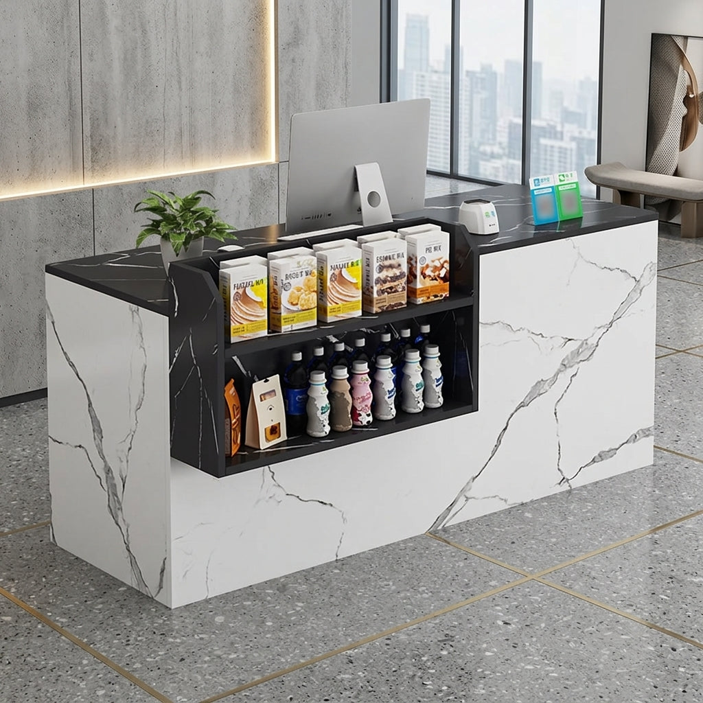 Reception Desk Bar Counter Checkout Counter Beauty & Store Front Desk BDLFurniture