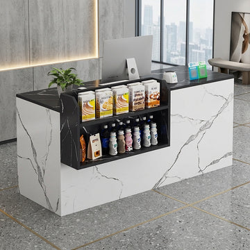 Reception Desk Bar Counter Checkout Counter Beauty & Store Front Desk BDLFurniture