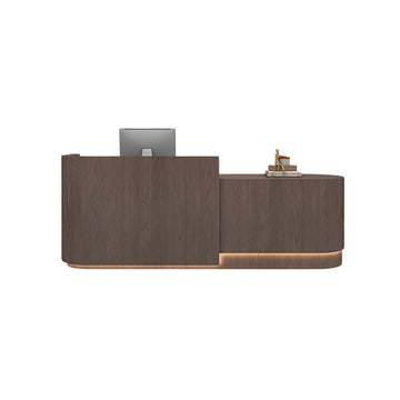 Curved Reception Desk & Front Desk by BDLFurniture Australia-wide Custom Delivery