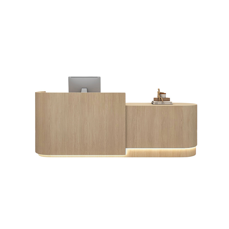 Curved Reception Desk & Front Desk by BDLFurniture Australia-wide Custom Delivery
