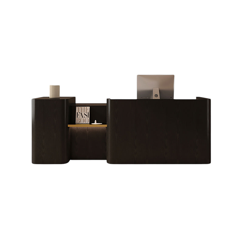 Vintage Compact Reception Desk & Front Desk for Salon Retail by BDLFurniture