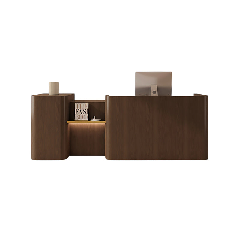 Vintage Compact Reception Desk & Front Desk for Salon Retail by BDLFurniture