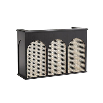 BDLFurniture Mid-Century Rattan Reception Desk & Front Desk for Boutique & Cafe