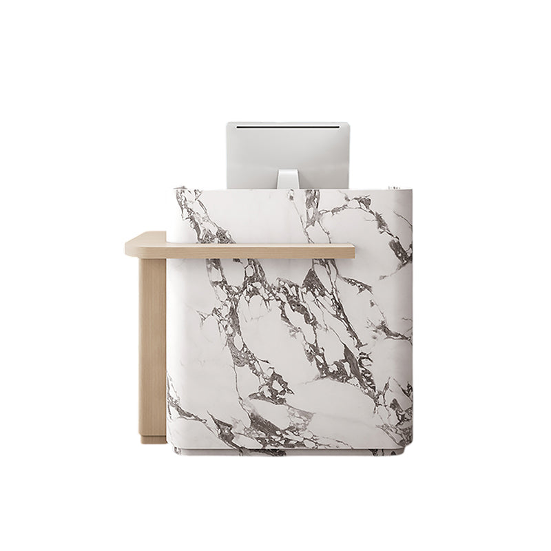 BDLFurniture Compact Reception Desk & Front Desk 100-240cm Custom Logo for Clinic