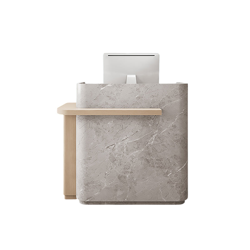 BDLFurniture Compact Reception Desk & Front Desk 100-240cm Custom Logo for Clinic