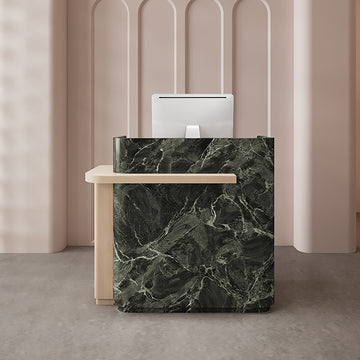BDLFurniture Compact Reception Desk & Front Desk 100-240cm Custom Logo for Clinic