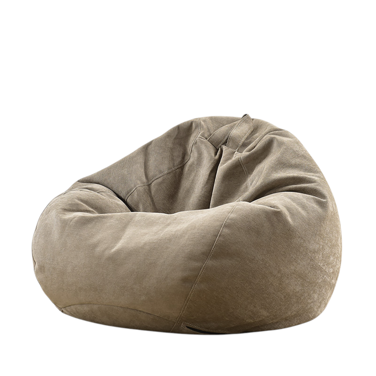 BDLFurniture Single Bean Bag Sofa Chair with Washable Cover for Bedroom and Living Room