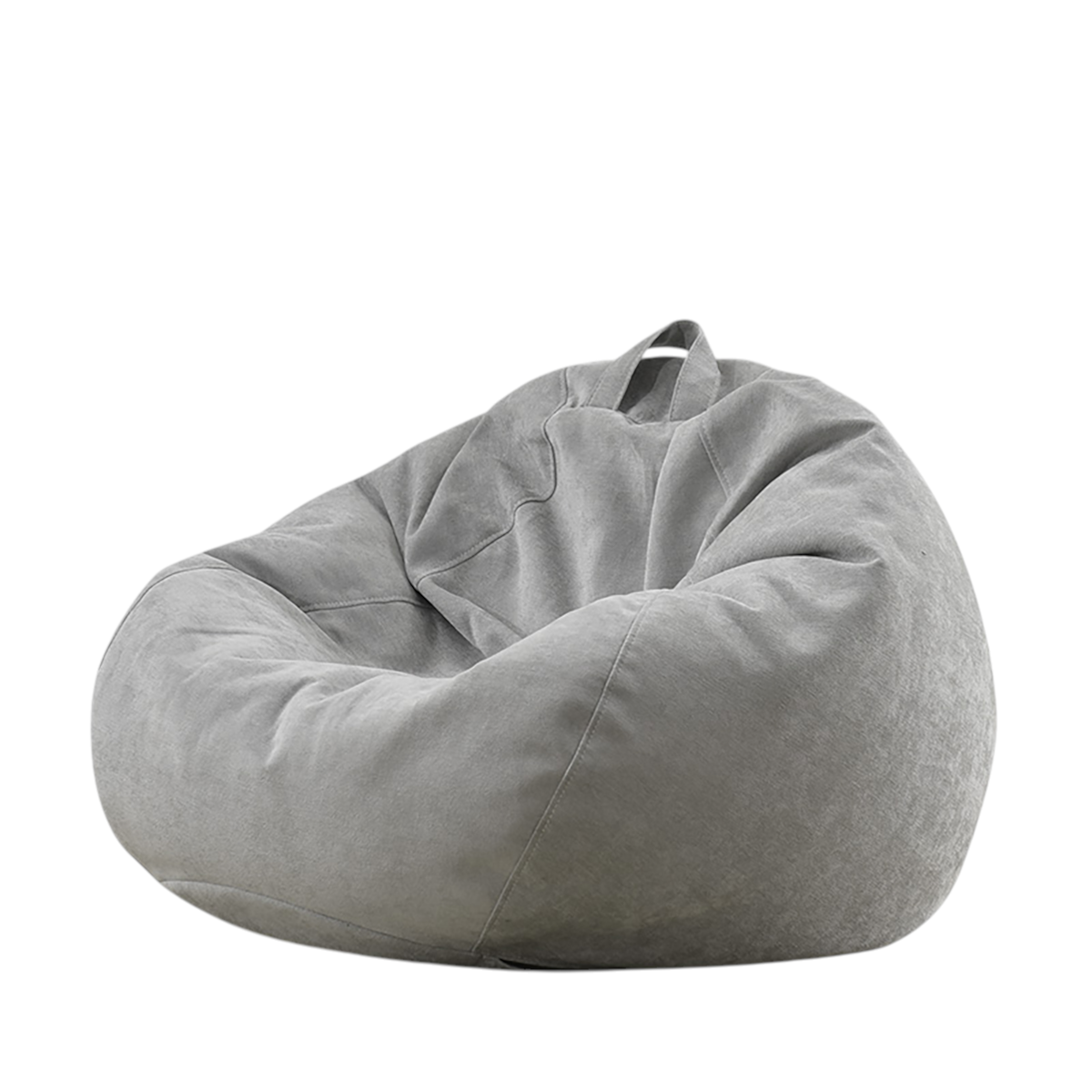 BDLFurniture Single Bean Bag Sofa Chair with Washable Cover for Bedroom and Living Room