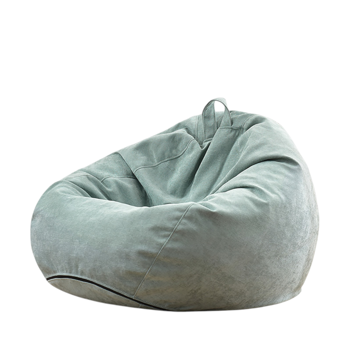 BDLFurniture Single Bean Bag Sofa Chair with Washable Cover for Bedroom and Living Room