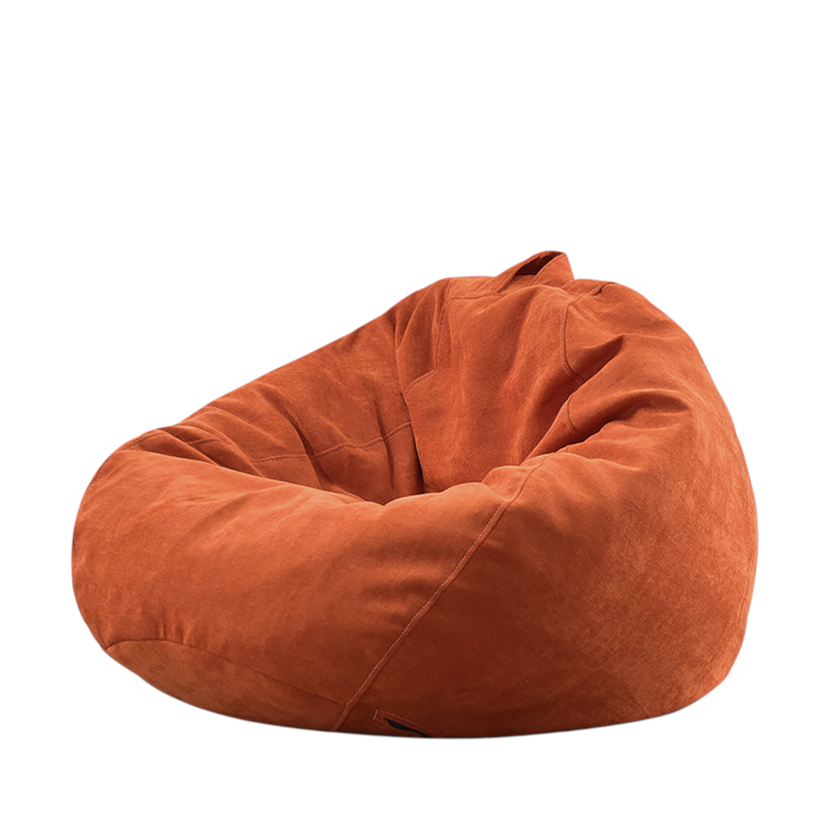 BDLFurniture Single Bean Bag Sofa Chair with Washable Cover for Bedroom and Living Room