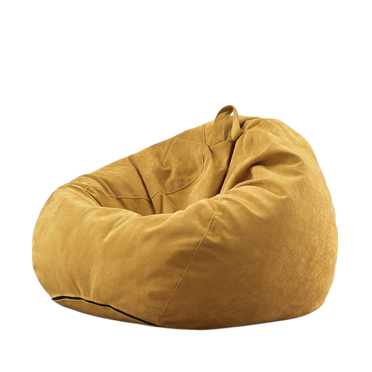 BDLFurniture Single Bean Bag Sofa Chair with Washable Cover for Bedroom and Living Room