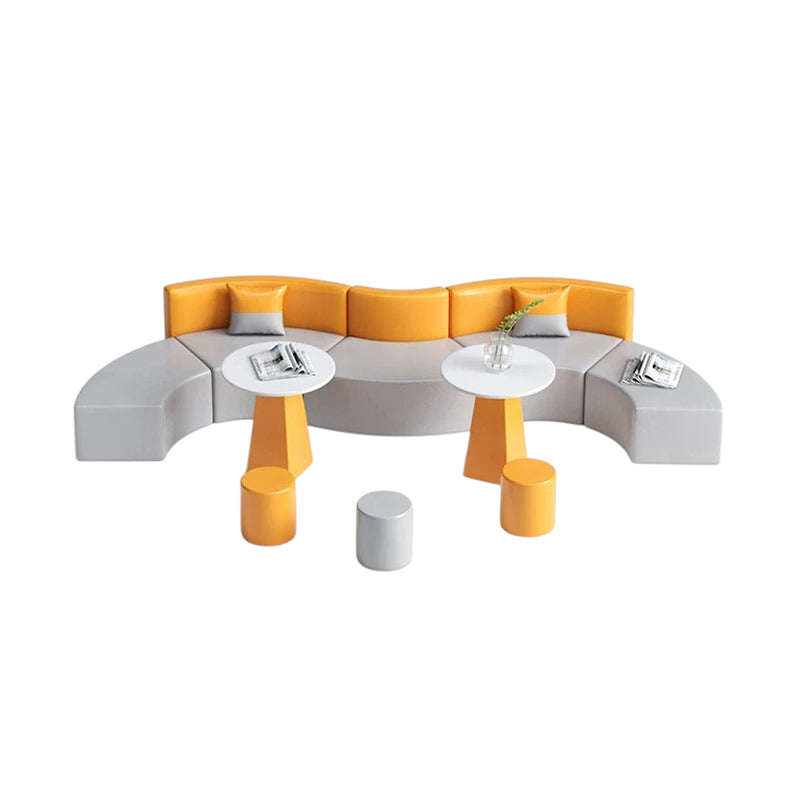 BDLFurniture Modular Office Reception Sofa Set Commercial Lounge Couch Flexible Combination