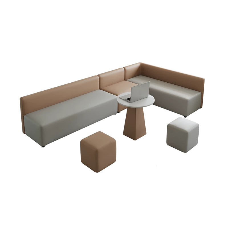 BDLFurniture Modular Creative Lounge Sofa Set Training Centre Waiting Booth Free Combination