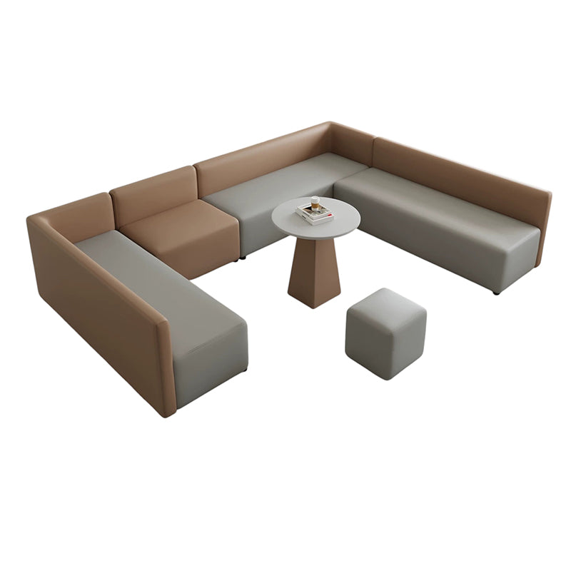 BDLFurniture Modular Creative Lounge Sofa Set Training Centre Waiting Booth Free Combination