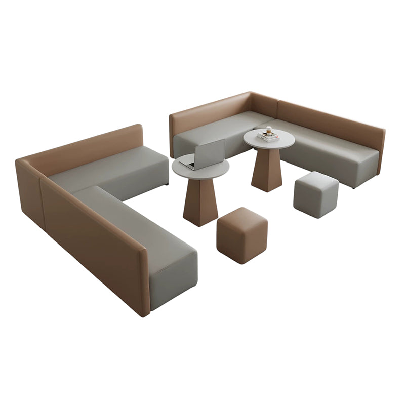 BDLFurniture Modular Creative Lounge Sofa Set Training Centre Waiting Booth Free Combination
