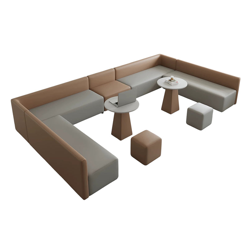 BDLFurniture Modular Creative Lounge Sofa Set Training Centre Waiting Booth Free Combination